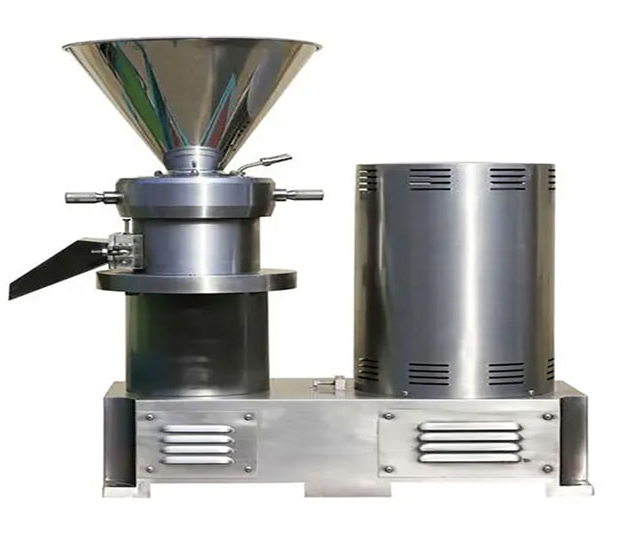 不銹鋼材質食品級膠體磨:花生醬糯米果汁研磨機
